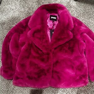 Apparis Fuchsia Teddy Jacket XXL